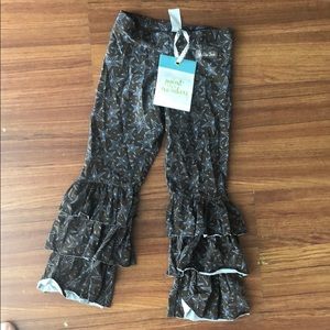 Matilda Jane ruffled pants size 4, NWT